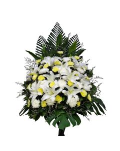 Heartfelt Respect funeral flower